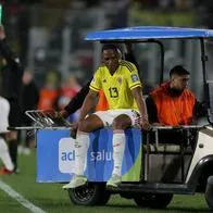 耶里·米纳因伤离开哥伦比亚国家队。