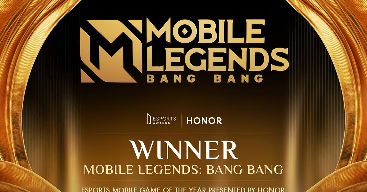 Mobile Legends: Bang Bang 连续第二年荣获年度最佳移动电竞游戏奖