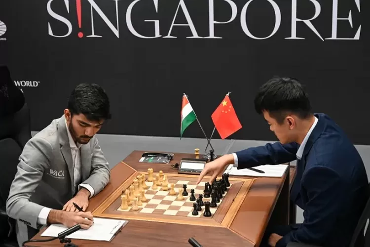 同样强大！国际象棋世界冠军丁立人挑战古克斯·多马拉朱，比赛十分紧张